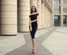 SUNDAY'S LOVING BLACK BODYCON DRESS